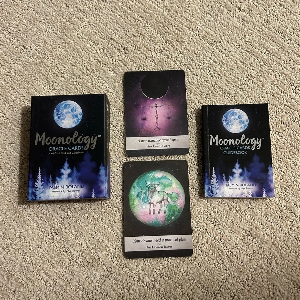 Moonology Oracle Cards and Guidebook - Picture 3 of 4